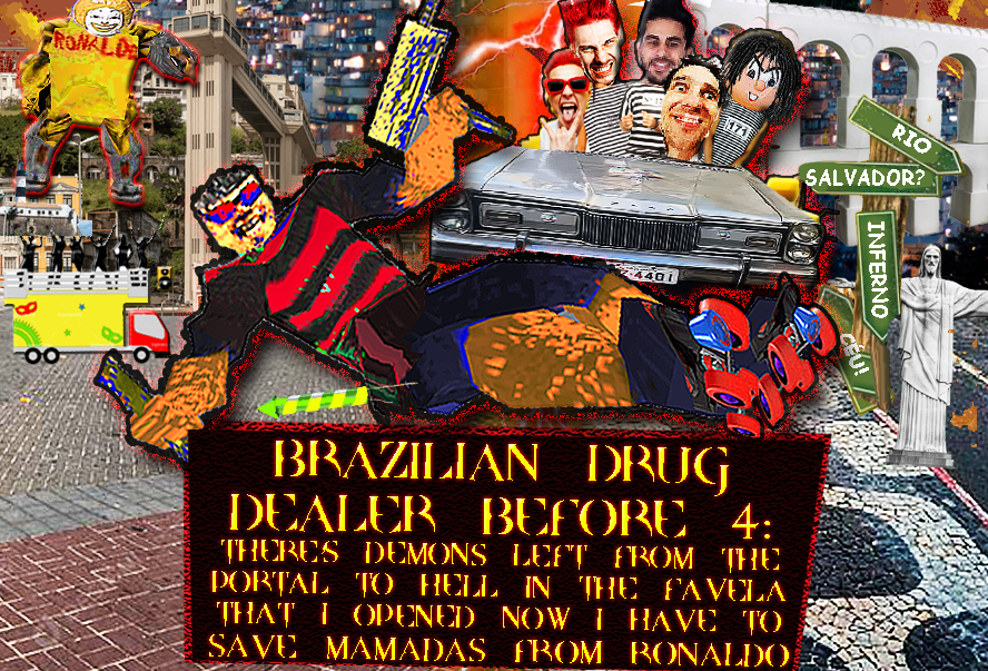 Joeveno Game Developer Logo - Brazilian Drug Dealer Franchise